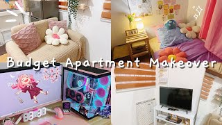 ₱3K/month APARTMENT MAKEOVER + TOUR | living alone in the Philippines