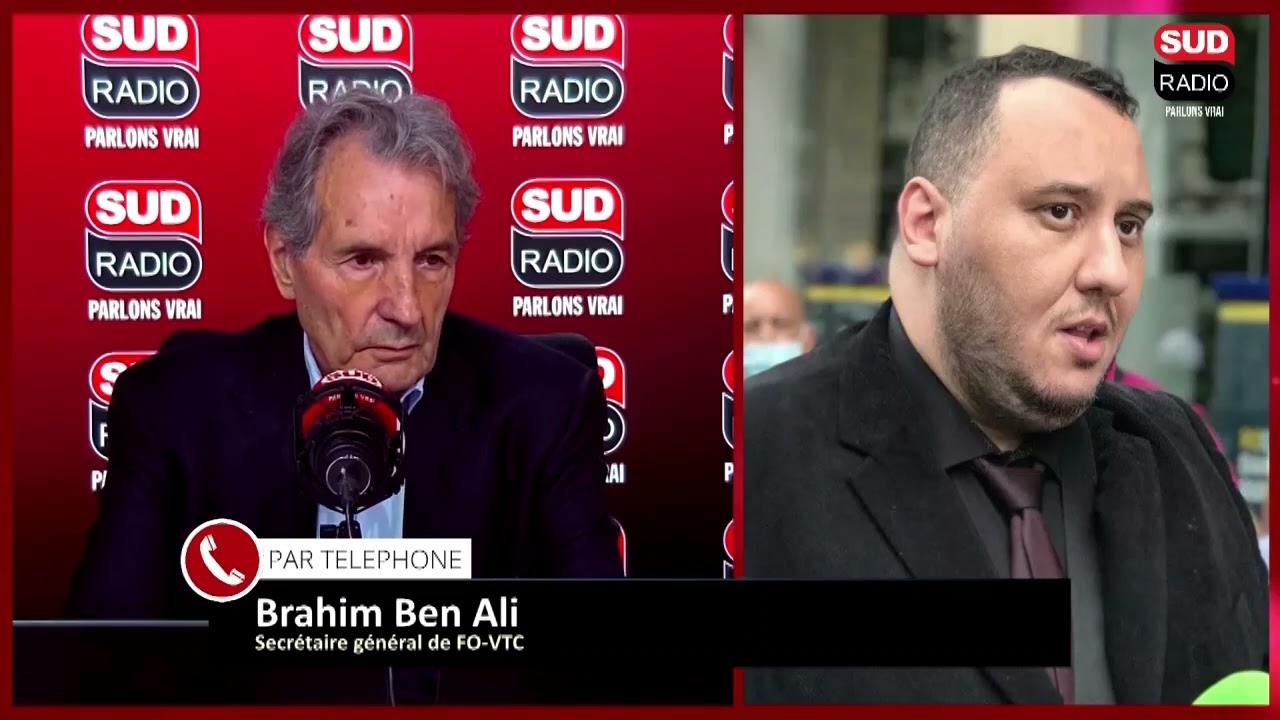 Grève des taxis : "C’est le far west total !" lance Brahim Ben Ali, secrétaire général de FO-VTC