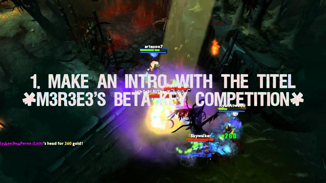M3R3E3's - DotA Editing Competition - Prize DOTA 2 BETA KEY!! CLOSED !!