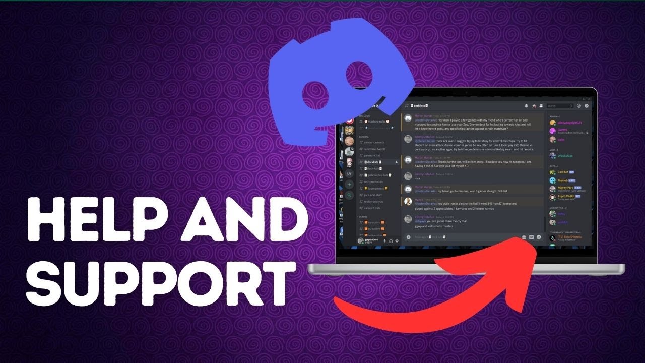 How to access help and support page on Discord? - YouTube