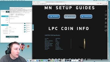 LightPayCoin Setup and Full Tutorial a Master Node LPC