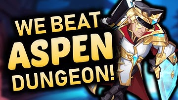 We FINALLY did it! - How I beat IDLE HEROES Aspen Dungeon