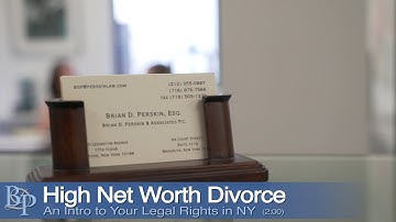 High Net Worth Divorce Brian Perskin New York