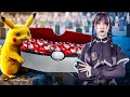 Como Esgueirar um Pokémon em um Cemitério! Wandinha Addams vs Pokémon! Meu Pokemon é Pikachu!