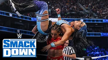 Bianca Belair Vs Michin Elimination Chamber Qualifier SmackDown Highlights Feb 9 2024 