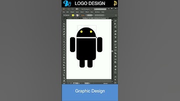 Android Logo Design Illustrator CC #shorts
