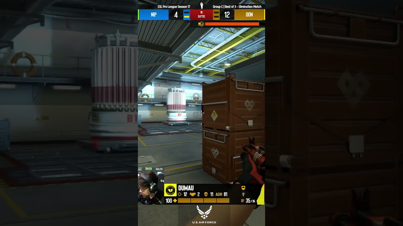 NiP must win this vital force-buy to stay in the game! | NiP vs OON ESL CSGO 