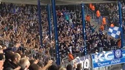 Sochaux / Strasbourg : ambiance du kop strasbourgeois