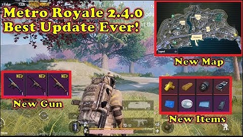 Metro Royale 2.4.0 Best Update Ever! 😳 - Pubg Mobile Metro Royale Mode Gameplay