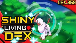 SHINY ABSOL!! Live Reaction! Quest For Shiny Living Dex #359 | Pokemon ORAS