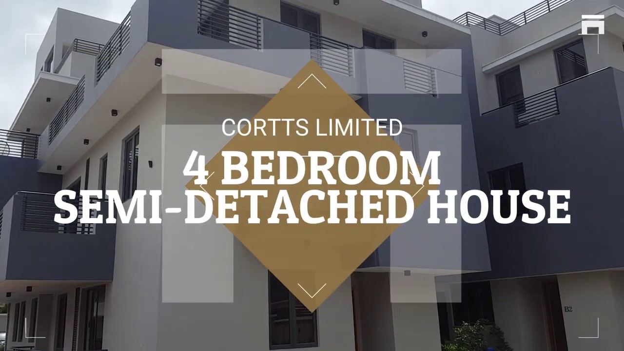 4 Bedroom Semi detached House Banana Island YouTube