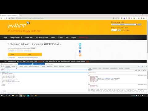 bWAPP (bee-box) - Cookies HTTPonly & Secure | Cookies 屬性 | bWAPP 教學 | bWAPP tutorials