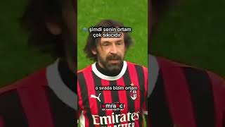 Andrea Pirlo 45 yaşında. Klas.