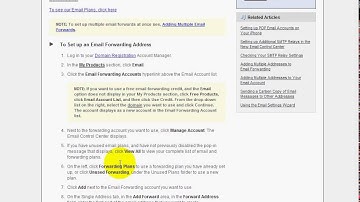How To Setup Email Forwarding