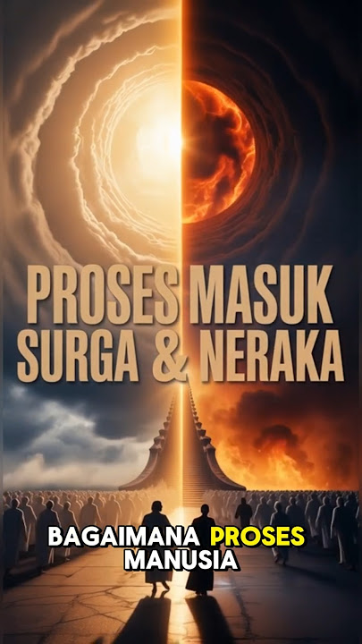 How do humans enter heaven or hell? #afterlife #heaven #hell #reckoning #islam #kangyoko