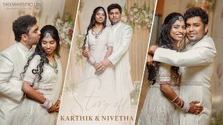 Nivetha & Karthik Grand Reception Video Theeshastudio11
