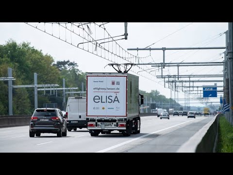 Video: Lkws Können Auf Deutschlands Elektrischen Autobahnen Geladen Werden