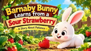 Patience Story for Kids: Barnaby Bunny Learns from a Sour Strawberry