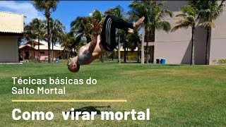 Como fazer Salto Mortal ( How to do a backflip )