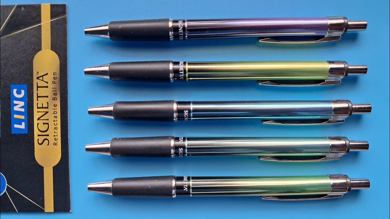 Signetta Silver Linc SIGNETTA RT Ball Pen INR 15 - YouTube