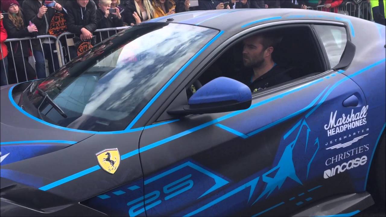 Gumball 3000 josh cartu ferrari f12  tdf