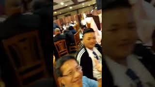 Big banquet dinner at Golden Dragon Restaurant in L.A. Chinatown on August 6, 2022, with Ron Hall