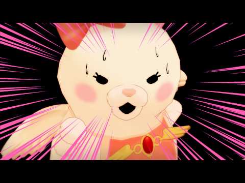 【ダンガンロンパMMD】モノミと狛枝と七海で連打ボタン