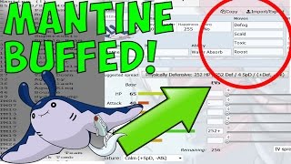 MANTINE BUFFED IN POKEMON SUN AND MOON!