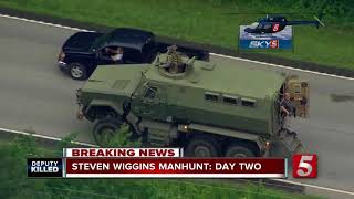 Steven Wiggins Manhunt Continues On Day 2