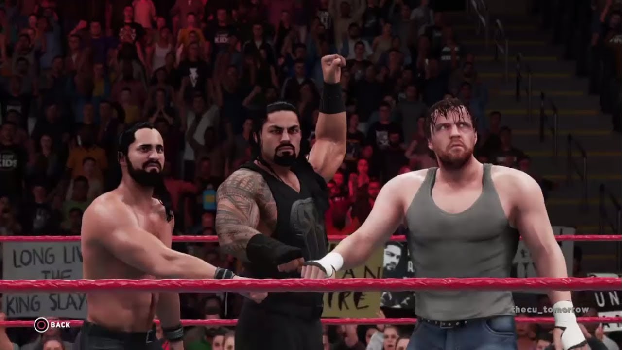 #cwc dream11 WWE 2K18 How To Create The Shield Tag Team (Roman Reigns, Seth Rollins & Dean Ambrose) Tutorial