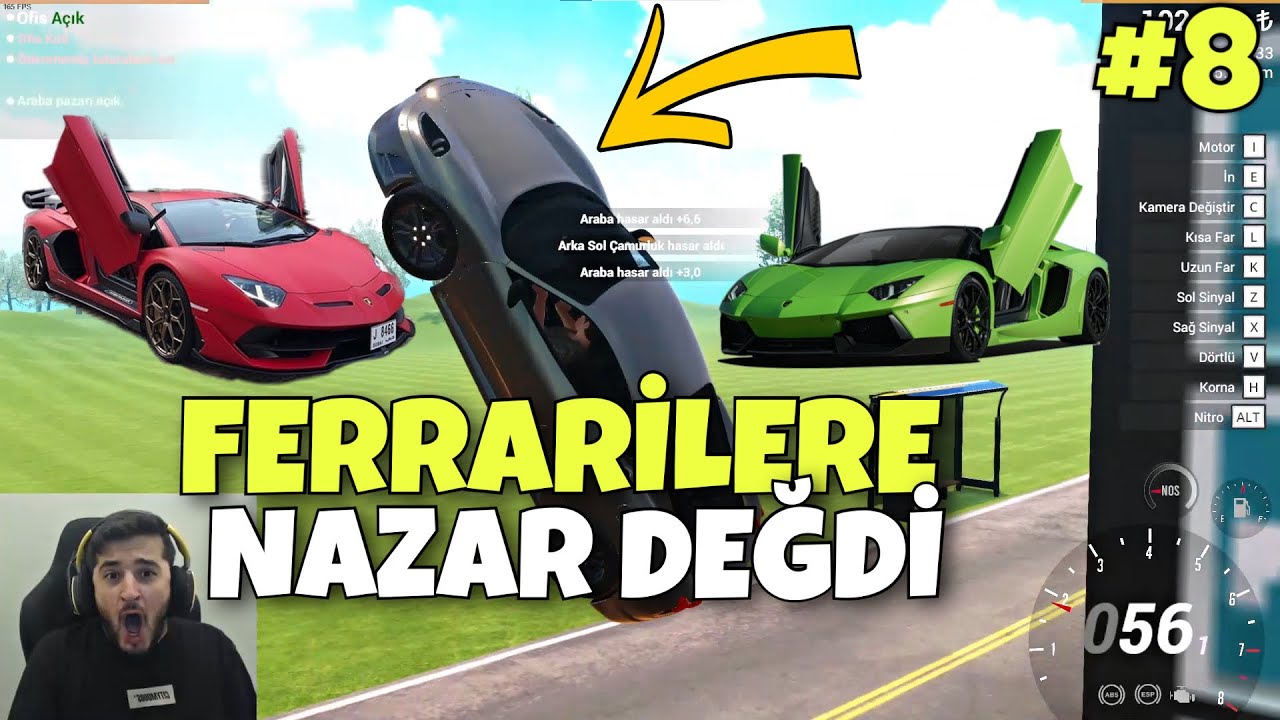 GALERİYİ BÜYÜTTÜK, FERRARİMİZ TAKLA ATTI! TÜRK YAPIMI GALERİCİLİK OYUNU - CAR FOR SALE