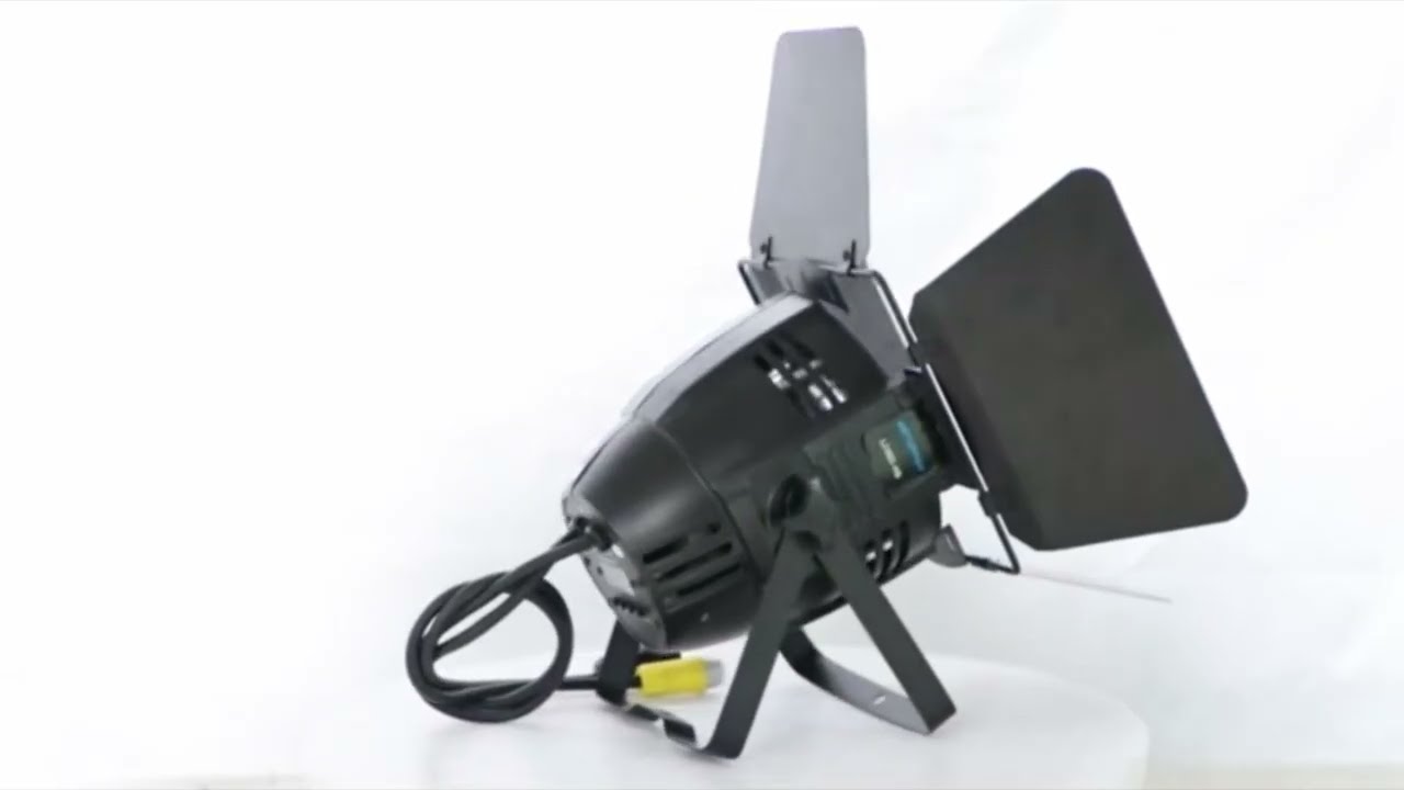 Refletor PAR LED 200W Indoor COB LED RGB 60° Barndoor LC200W-HB