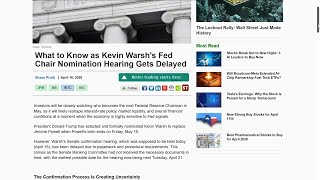 Zacks Strategist Shaun Pruitt discusses the Fed Chair Nomination Drift & Potential Policy Changes.