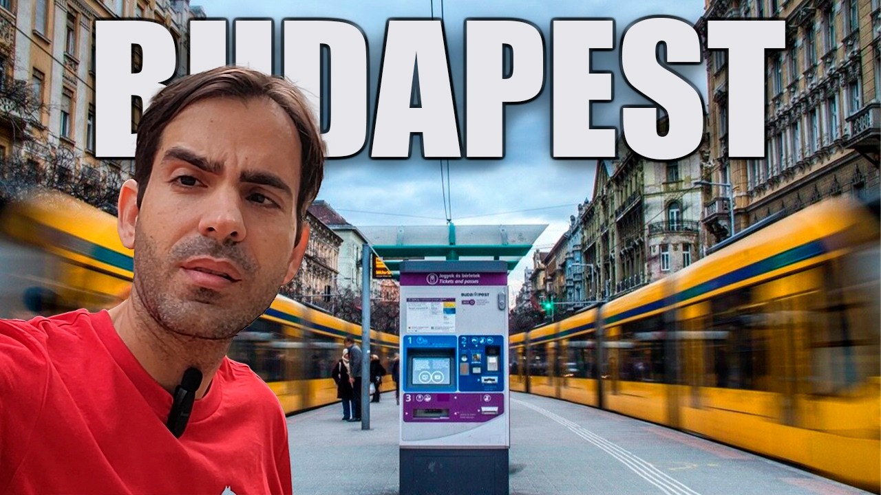 Как работает общественный транспорт в Будапеште в 2025 году