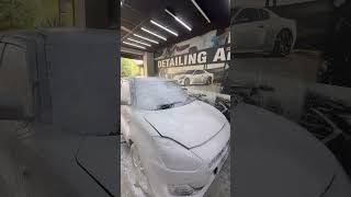 #automobile detailing dry clean form washing teflon coating customer happy #detailingstudio