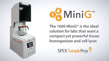 1600 MiniG® - Automated Tissue Homogenizer and Cell Lyser