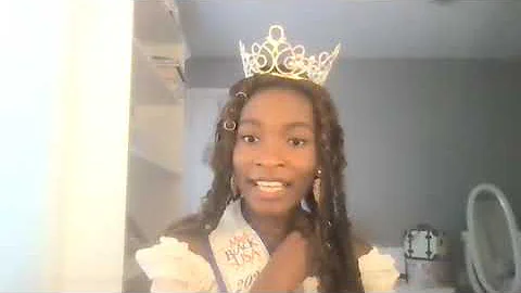 Miss Black USA Talented Teen Alexandria Hunter is ...