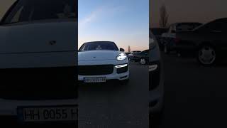 Macan vs Cayenne Diesel drag race short