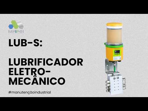 Vídeo Mippei: LUB-S: lubrificador eletromecânico compacto