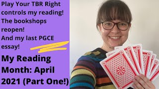 MY READING MONTH: APRIL 2021 (PART ONE) - What Victoria Read - Booktube