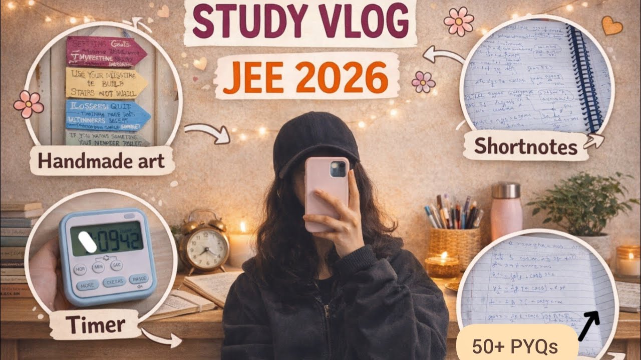 Study vlog..... JEE 2026.....👍✅.                 #jee #viral #video