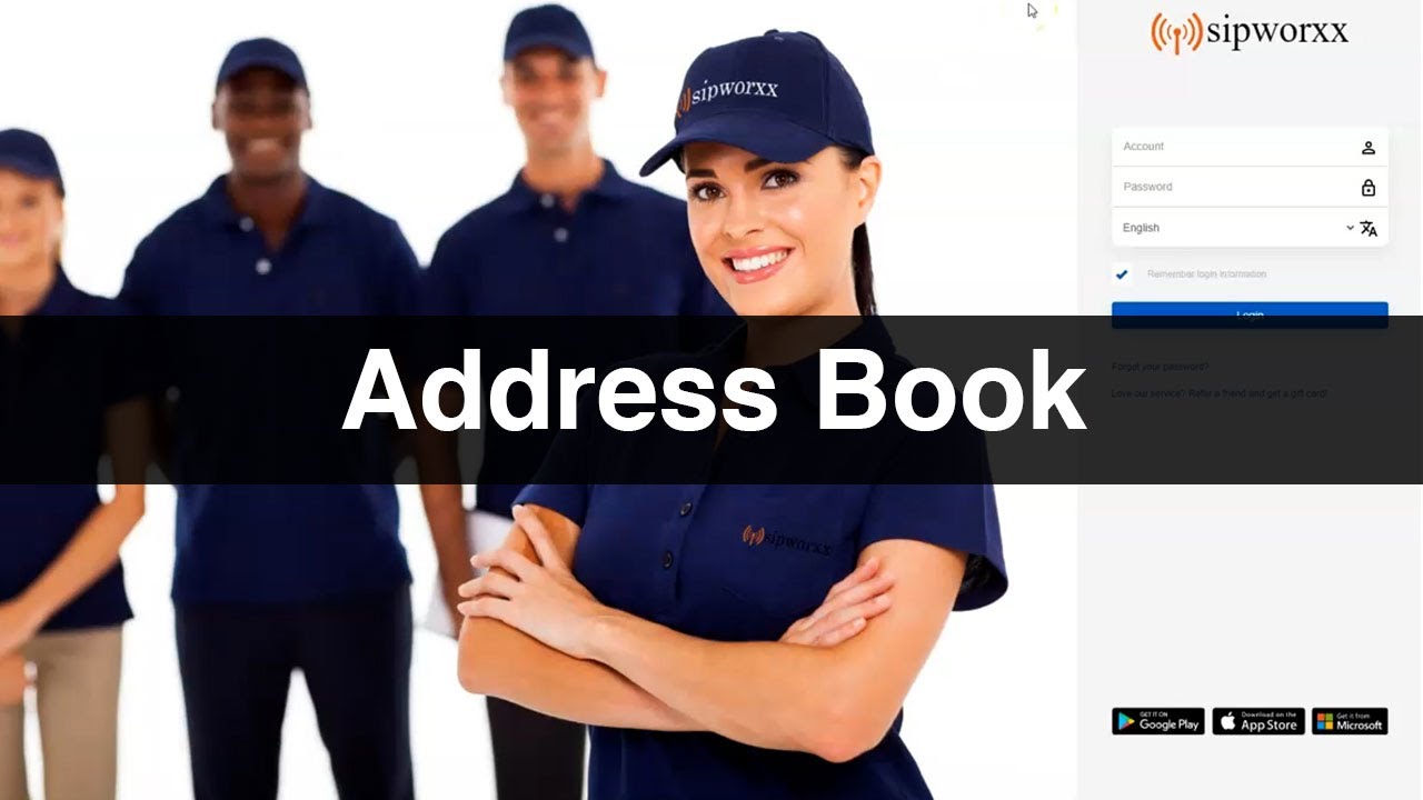 Using the Address Book - YouTube