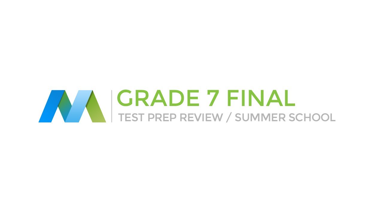 Mathematics Grade 7 Review - Test Prep (3/4) - YouTube