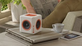AudioCube Caixa de Som Bluetooth Portátil ELG by allocacoc