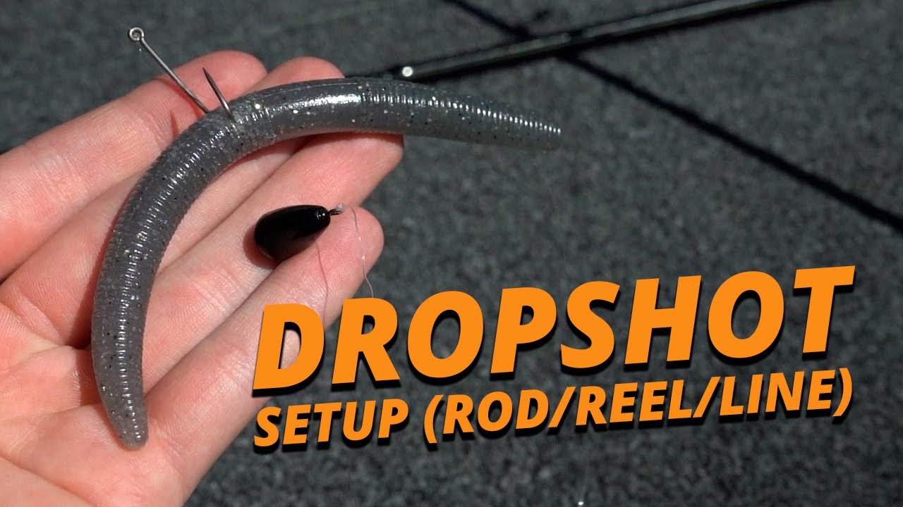 Drop Shot Setup (Rod/Reel/Line) Polish Pete YouTube