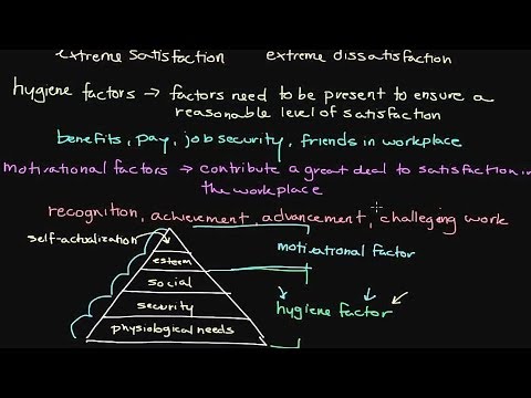 De twee-factorentheorie van motivatie van Frederick Herzberg