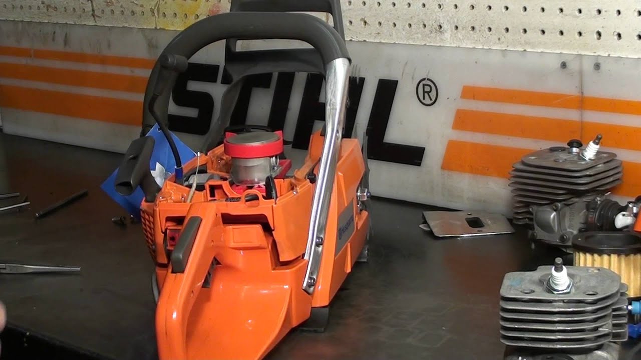 The chainsaw guy putting the Big Block onto the X Torq YouTube