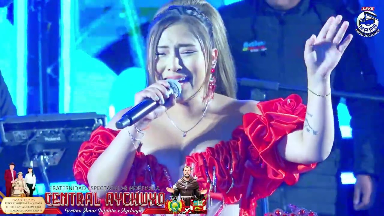 Floricielo de Cliber Fidel FRATERNIDAD ESPECTACULAR MORENADA ⚜️CENTRAL AYCHUYO⚜️