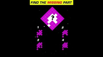Can You Find The Missing Part ? | Test Your IQ | #shorts #paheliyan #youtubeshorts