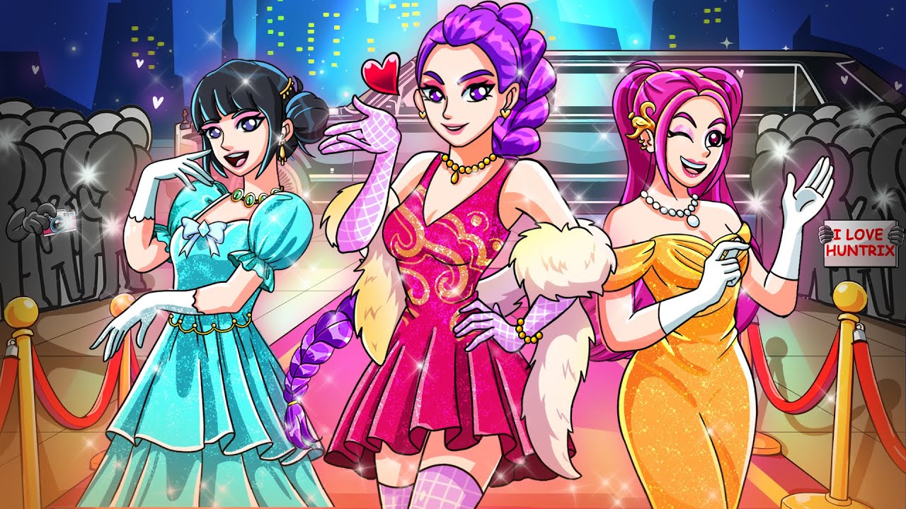 ¡RUMI, MIRA Y ZOEY ESTÁN RADIANTES! | KPop Demon Hunters Animación